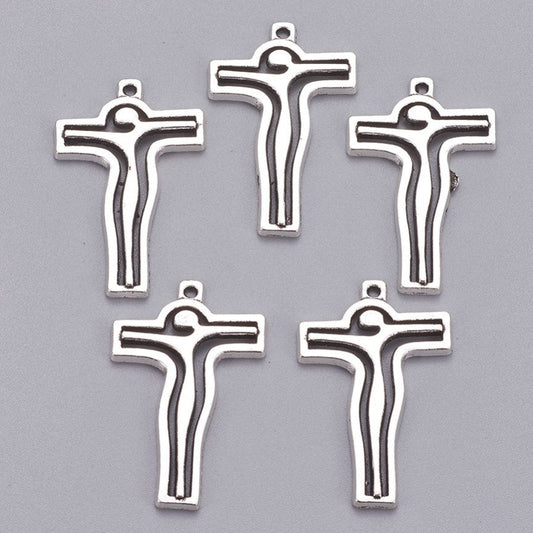 Cross with Body Shape Inside (4 Pieces)
