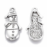 Snowman Christmas Charms (12 Pieces)
