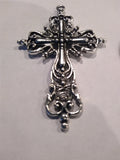 Cross Pendant Silver (2 Pieces) - Krafts and Beads