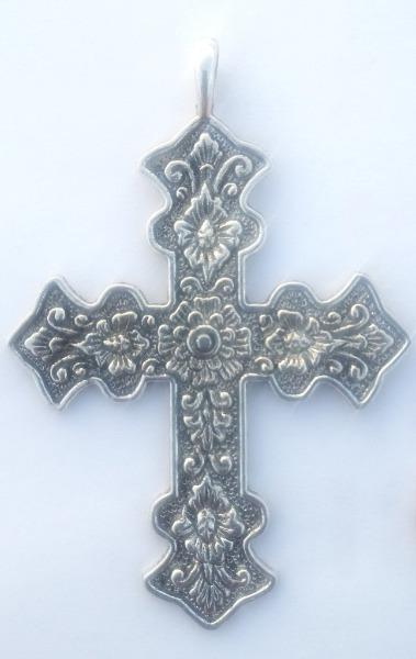 Cross Religious Pewter (10 Pieces) - Krafts and Beads