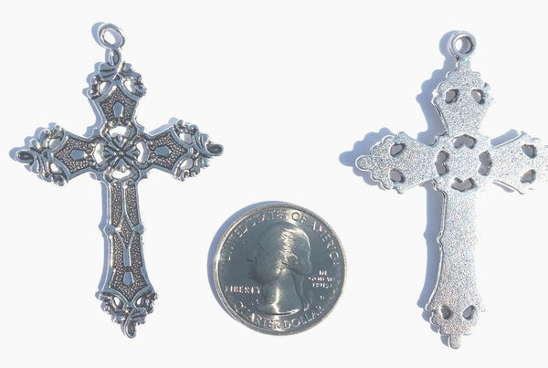 Cross Religious Pewter (20 Pieces) - Krafts and Beads