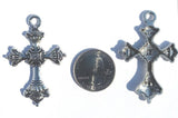 Cross Religious Pewter (3 Pieces) - Krafts and Beads