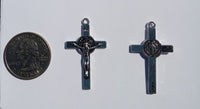 Crucifix Crosses Pewter Silver (6 Pieces) $1.50 - Krafts and Beads
