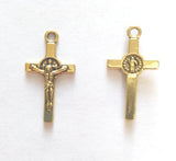 Gold Crosses (10 Pieces) 1 - Krafts and Beads