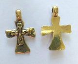 Gold Crosses (5 Pieces) - Krafts and Beads