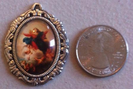 Mary with Children Charms (2 Pieces) - Krafts and Beads