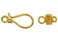 Pewter Hook and Eye Gold Colored (10 Sets or 30 Sets) - Krafts and Beads