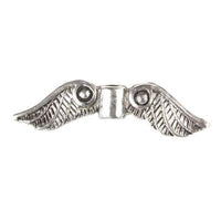 Pewter Wings Beautiful Details (20 Pieces) - Krafts and Beads