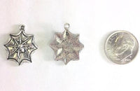 Spider Web Charms (6 Pieces) - Krafts and Beads