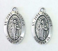 St Jude Thaddeus Pendant (2 Pieces) Large - Krafts and Beads